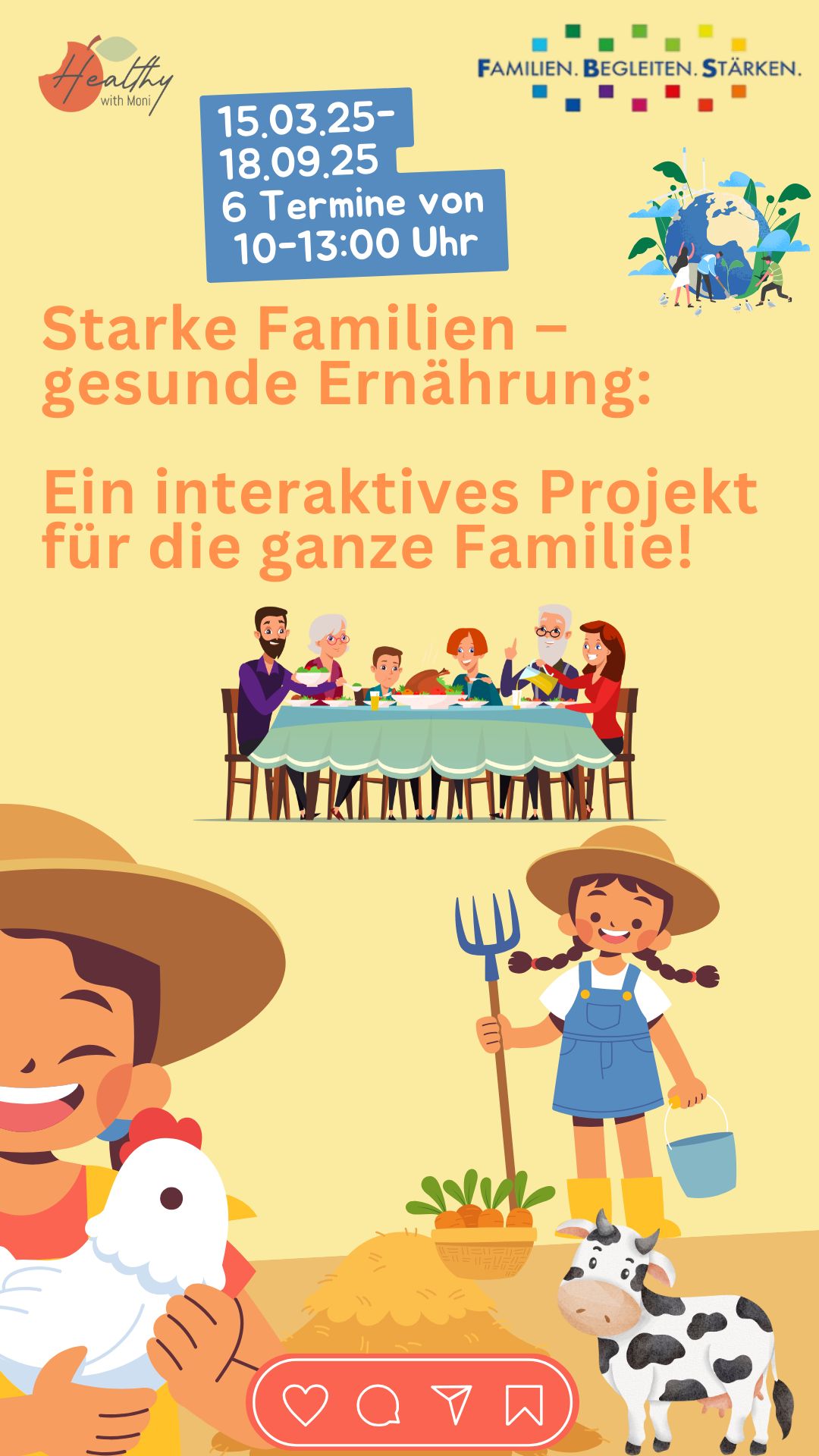 Starke Familien - Gesunde Ernährung für Familien mit Kindern ab 3 Jahren