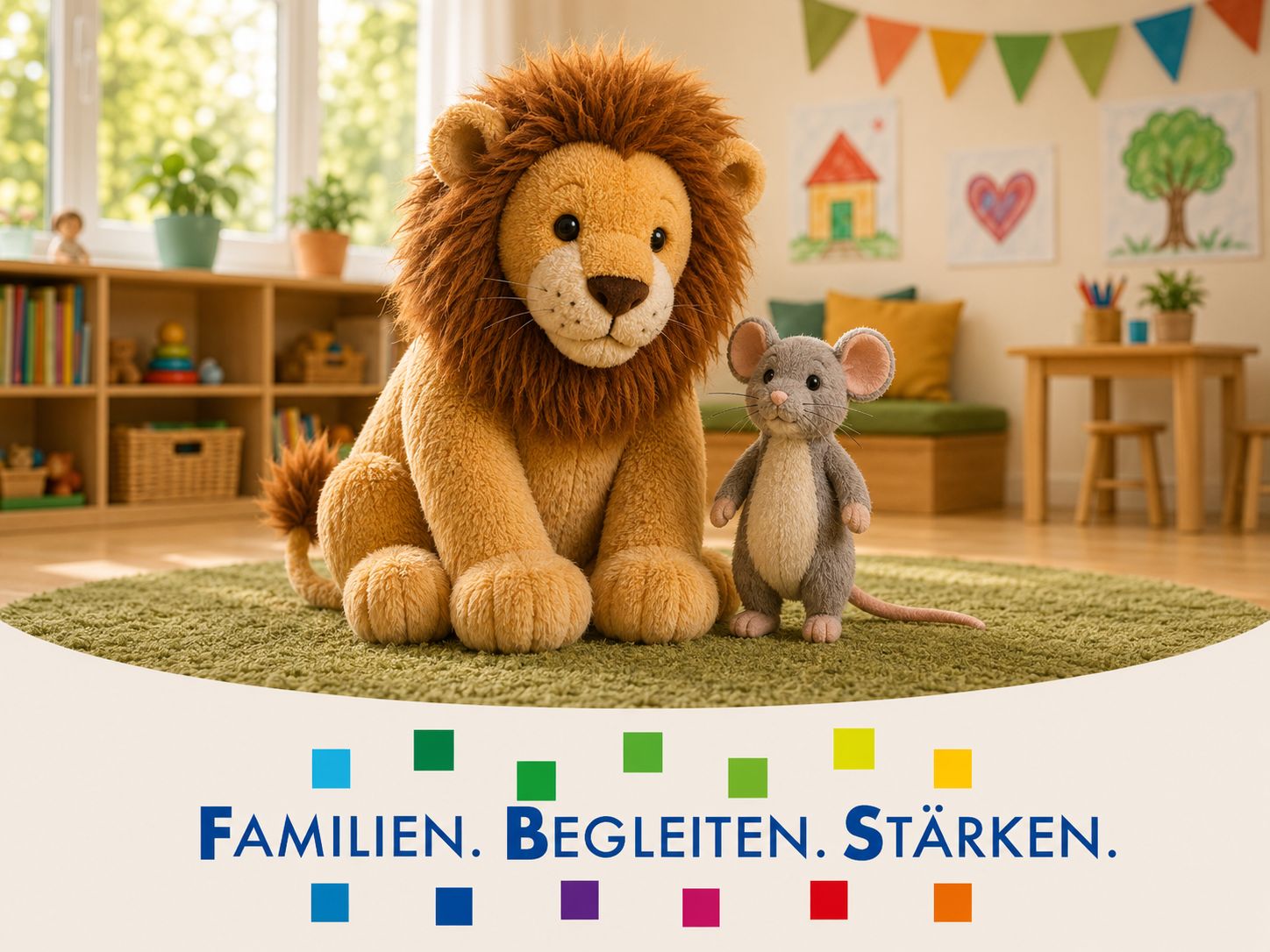 Großer Löwe - Starke Maus® KiTa Verbergerstr.