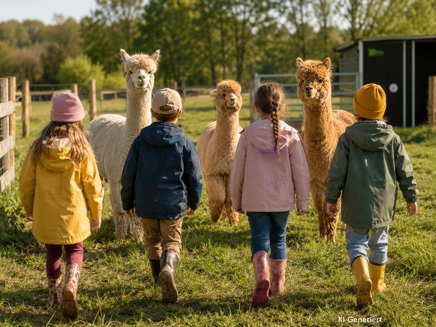 Sommerabenteuer auf der Alpakaweide