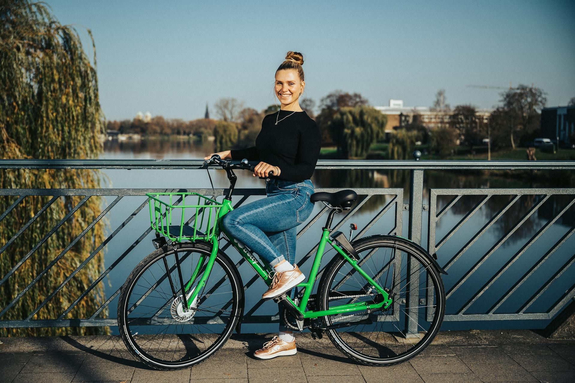 Sonntägliche Fahrradtour zu Krefelder Frauen