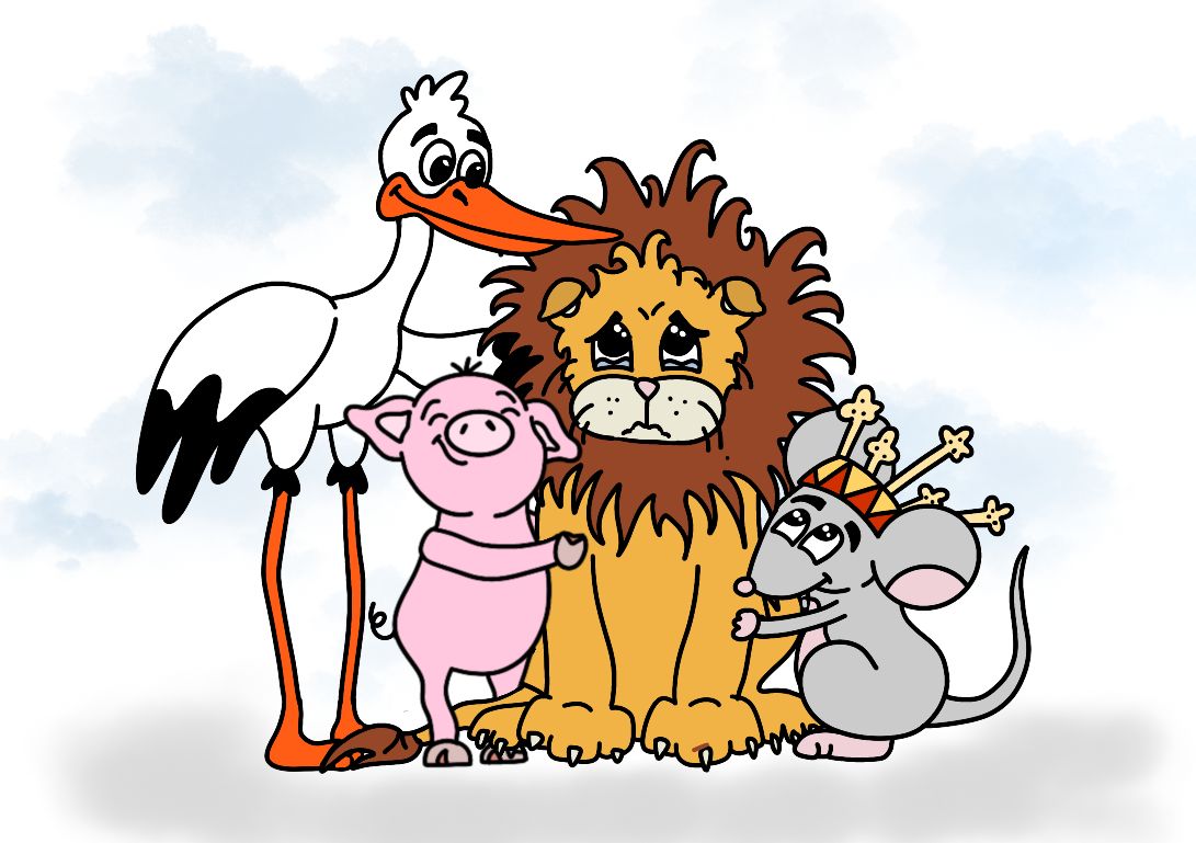 Ich bin stark - ich kann helfen! Erste Hilfe mit Löwe und Maus für Kinder im Vorschulalter