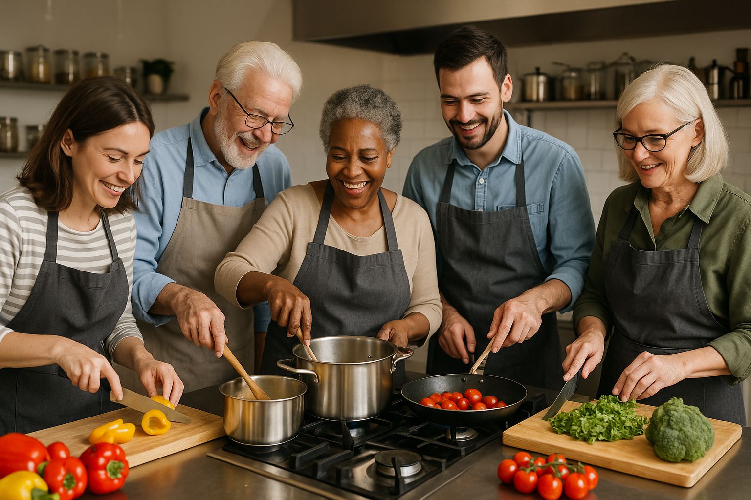 Kochen mit Freunden und Bekannten in Krefeld oder Viersen
