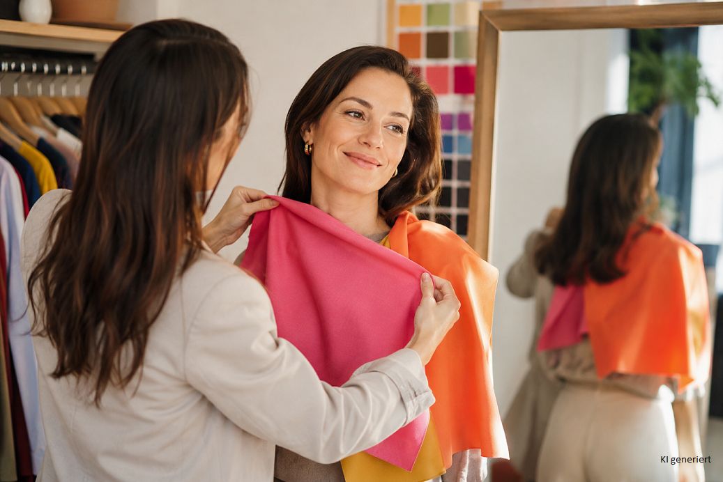Von innen nach außen - Persönlichkeit sichtbar machen
Wie Farben, Stil und Selbstvertrauen zusammenfinden - Wochenend- Workshop